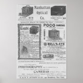 Camera-advertenties Poster (Voorkant)