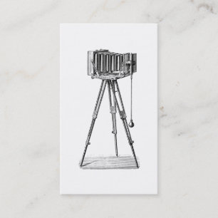  camera - Antiek camera's Fotografie zwart Visitekaartje