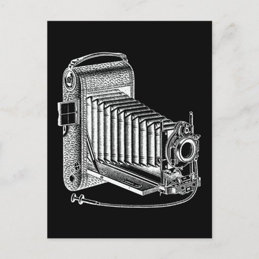  camera - Antiek fotografie - Retro Briefkaart (Voorkant)