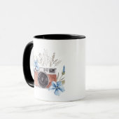 Caméra antique Conception Café Mug (Devant gauche)