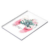 Caméra Aquarelle Avec Carnet Rose (Côté gauche)