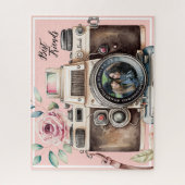  camera Beste vrienden Foto Legpuzzel (Verticaal)