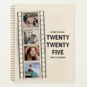 Caméra branché Roll Photo Collage 2025 Planner (Devant)