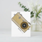  camera briefkaart (Staand voorkant)
