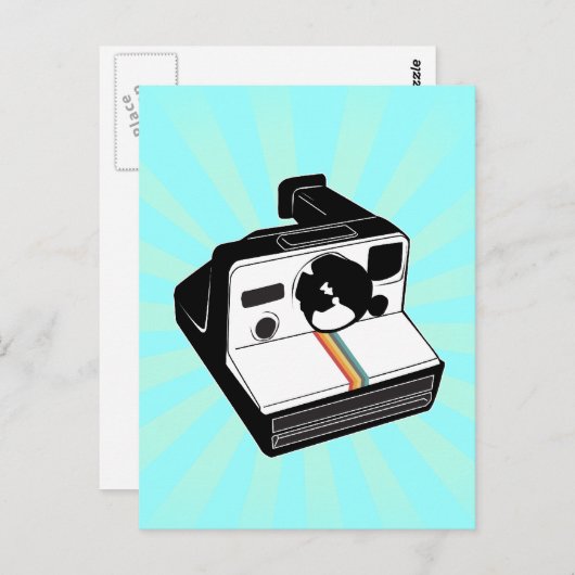  camera briefkaart (Voorkant / Achterkant)