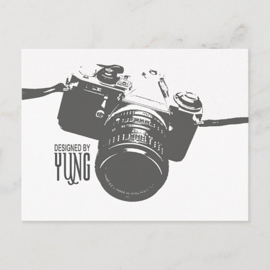  camera briefkaart (Voorkant)