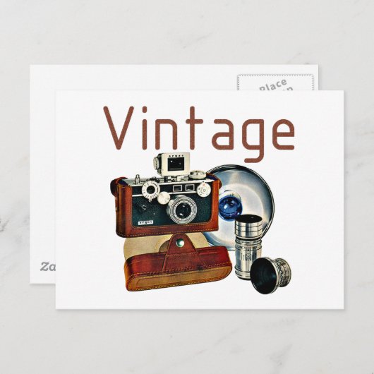  camera briefkaart (Voorkant / Achterkant)