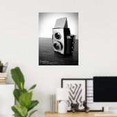  camera - Brownie Reflex 20 Circa 1959 Poster (Thuiskantoor)