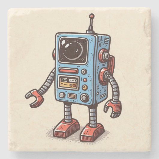 Camera Buddy Marble Onderzetter (Voorkant)