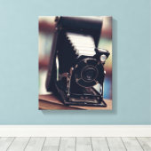 camera canvas afdruk (Insitu (Houten vloer))