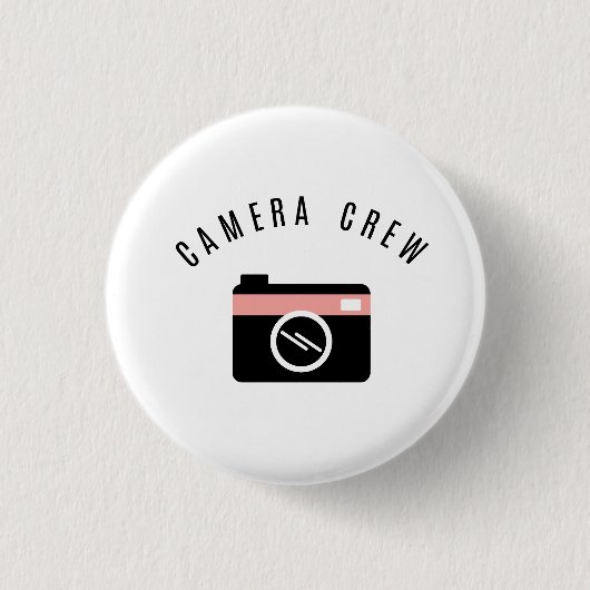 Camera Crew-Button Ronde Button 3,2 Cm (Voorkant)