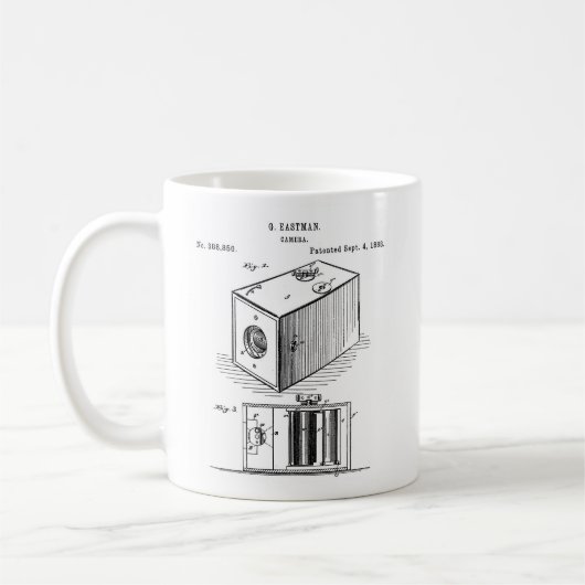 Caméra de boîte classique Mug (Gauche)