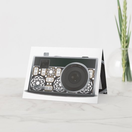 Camera Deco Kaart (Voorkant)