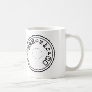 Camera Dial Mode Coffee-Mok Koffiemok