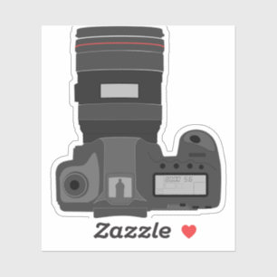 Camera DSLR-fotografie Sticker