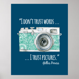 camera en quote poster