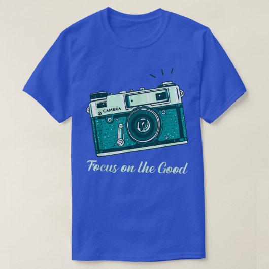 Camera Focus on the Good Photographer T-shirt (Design voorkant)