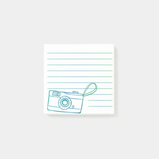 Camera foto ontwerp post-it® notes (Voorkant)