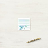 Camera foto ontwerp post-it® notes (Op bureau)