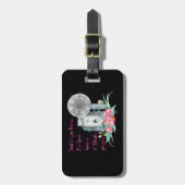 Camera fotograaf Flash Bagagelabel (Voorkant verticaal)