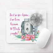 Camera fotograaf Flash Muismat (Met muis)