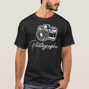 Camera Fotograaf Lens Cameraman Focus T-shirt
