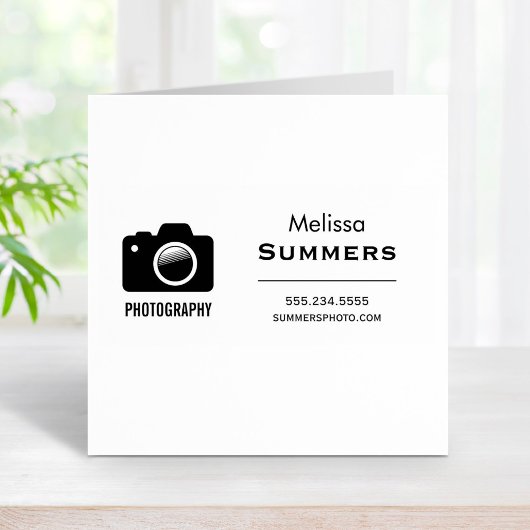 Camera Fotografie - Contactgegevens fotograaf Rubberstempel