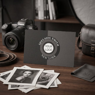 Camera Fotografie zwart-wit Visitekaartje