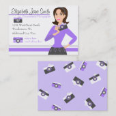 Camera Girl Visitekaartje NEW (Voorkant / Achterkant)