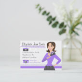 Camera Girl Visitekaartje NEW (Staand voorkant)