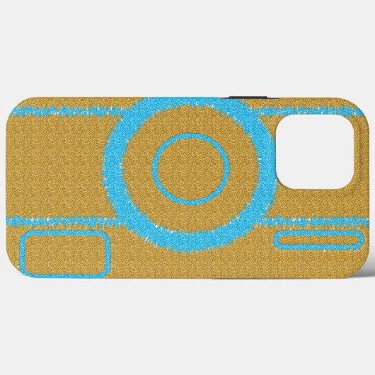 Camera Glitter Cod.01 Hoesje-Mate iPhone Case (Achterkant (horizontaal))