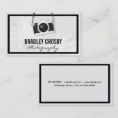  camera hanging visitekaartje (Voorkant / Achterkant)