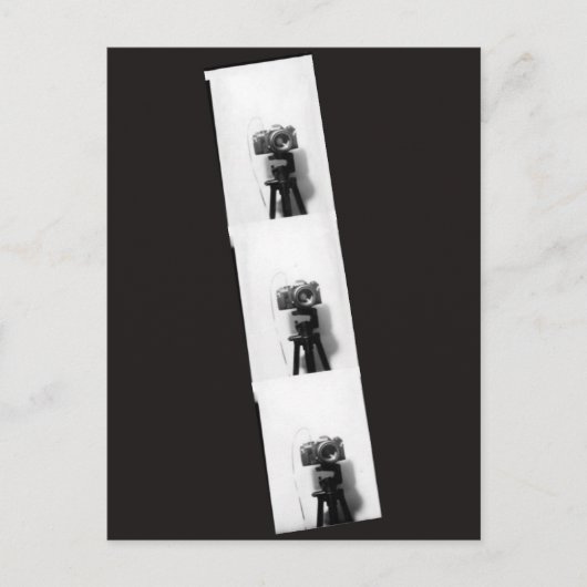 Camera in een fotocabine briefkaart (Voorkant)