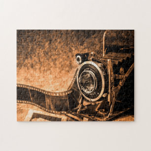 camera Jigzaag Puzzle Legpuzzel