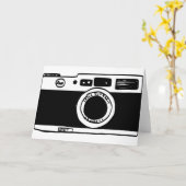 Camera Kaart (Gele Bloem)