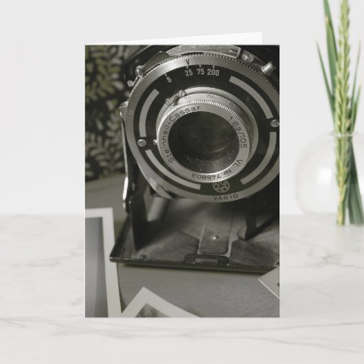 camera kaart (Voorkant)