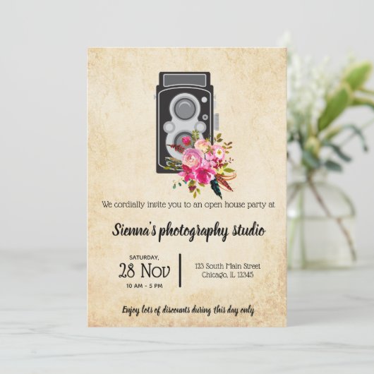  camera kaart (Staand voorkant)