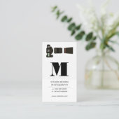 Camera Lens | Monogram Visitekaartje (Staand voorkant)