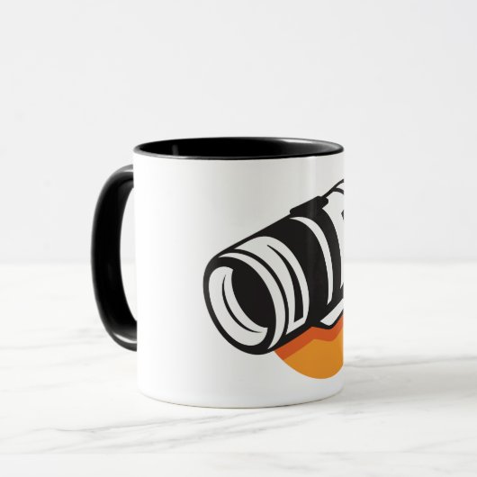 Camera Lens Mug (Devant gauche)