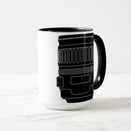 Caméra Lens Mug (Devant droit)