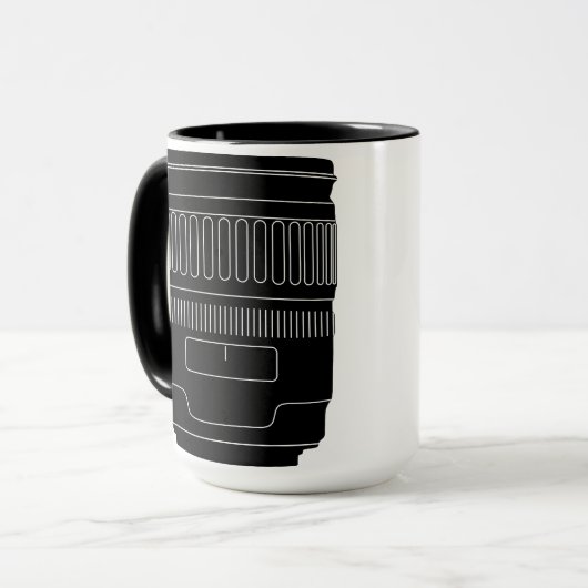 Caméra Lens Mug (Devant gauche)