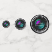 Camera Lenses Photography Design Table Confetti (Achterkanten)