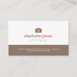 Camera Liefde Fotografie Visitekaartjes