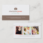 Camera Love Photographie Cartes de visite (Devant / Derrière)