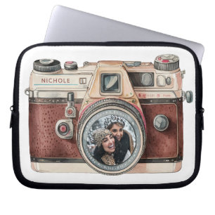  camera met foto laptop sleeve
