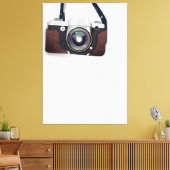  camera met  stijl canvas afdruk (Insitu (Woonkamer))