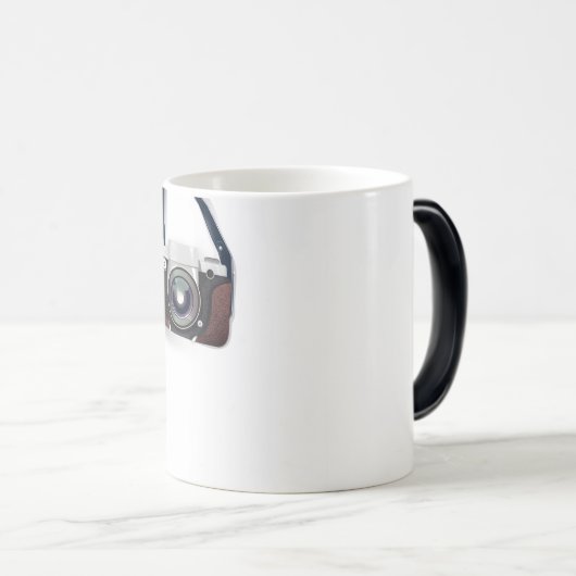  camera met  stijl magische mok (Voorkant rechts)