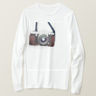  camera met  stijl t-shirt