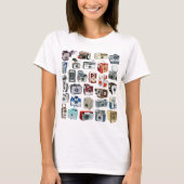 camera-montage t-shirt (Voorkant)