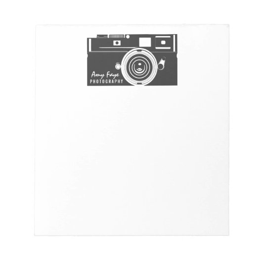 Camera Notitieblok (Voorkant)